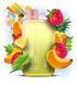 RabBeats (Elf Bar) RC10000/18ml Pineapple Strawberry Banana Ананас Банан Полуниця 79690 фото