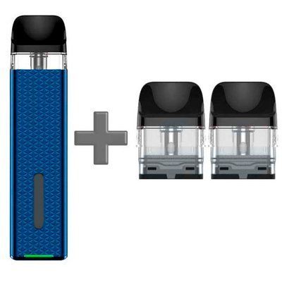 Багаторазовий Pod-Набір Vaporesso Xros Mini 1000mAh 2 мл (Картриджів 0.8 ОМ 3 шт) Синій 66335 фото