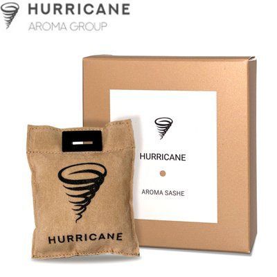 Ароматизатор автомобильный арома саше Hurricane Beige Standart ручной работы 57702 фото