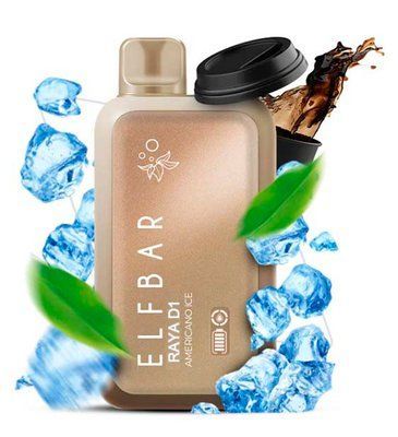 Elf Bar RAYA D13000 18 ml Americano Ice (Американо Лед) С Индикацией 66870 фото