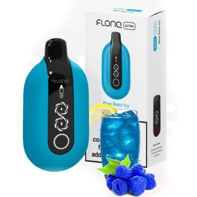Roqy (Elf Bar) FLONQ 20000 28ml Blue Razz Ice (Блакитна Малина Лід) 89884 фото