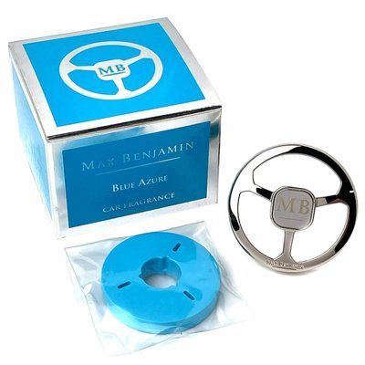Ароматизатор повітря Max Benjamin на обдув Car Fragrance - Blua Azure (Блакитная Лазурь) Оригінал 60295 фото