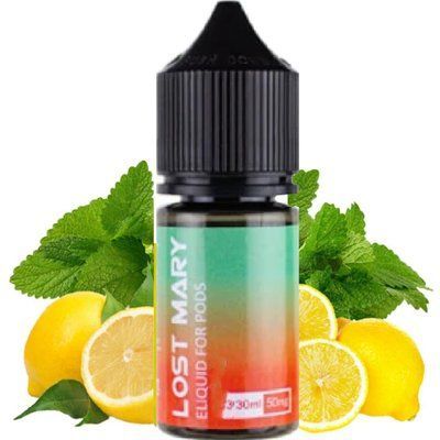 Lost Mary жидкость от ElfLiq 30 ml Green Tea lemon ice Зеленый Чай Лемон Лед 86812 фото