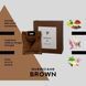 Ароматизатор автомобільний арома саші Hurricane Brown Standart ручної роботи 57704 фото 2