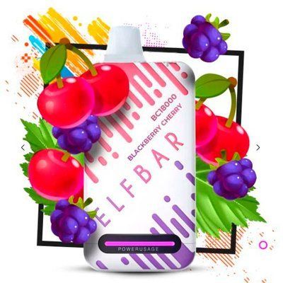 Elf Bar BC 18000 25ml Blackberry Cherry (Журавлина Вишня) Два режима 67607 фото