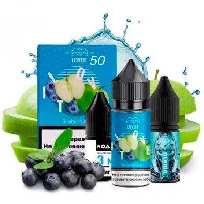 Жидкость Самозамес Flavorlab Love IT 30ml 50мг Blueberry Apple Черника Яблоко 79838 фото