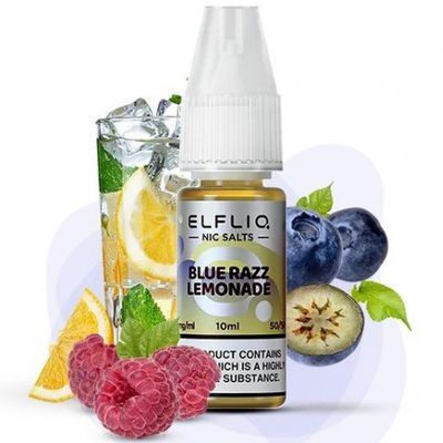 Elf Liq рідина 10 ml 50 mg Blue Razz Lemonade Блакитна Малина Лимонад 66394 фото