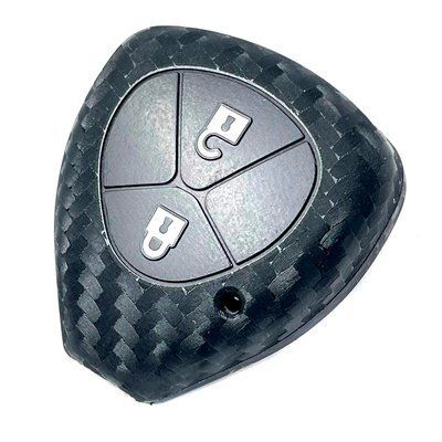 Чехол для автоключей Toyota ZB 2 Силикон Carbon Оригинал (909) (3902) 62853 фото