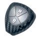 Чохол для автоключів Toyota ZB 2 Силікон Carbon Оригінал (909) (3902) 62853 фото