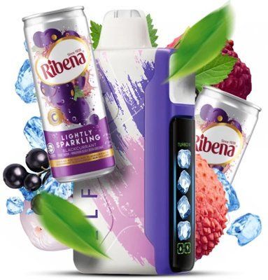 ЕІf Ваг Ice King 30000 Ribena Lychee Ежевика Личи 86450 фото