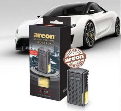 Ароматизатор воздуха на обдув Areon Black Silver 8 мл (AC02-02796) 22657 фото