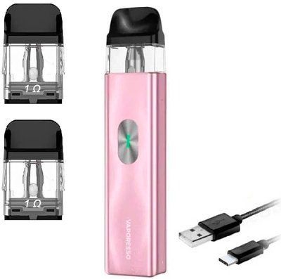 Багаторазовий Pod-Набір Vaporesso Xros 4 Mini 1000mAh 2 мл (Картриджів 1 ОМ 3 шт) Ice Pink Рожевий 80157 фото