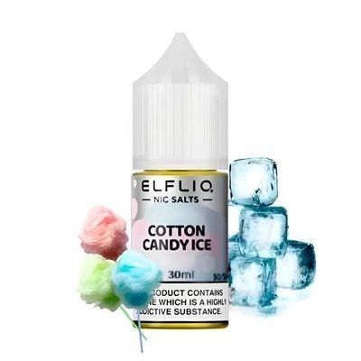 Elf Liq рідина 30 ml 50 mg Cotton Candy Ice Цукрова Вата Лід 73204 фото