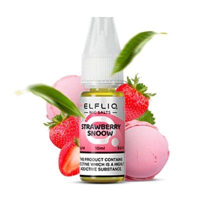 Elf Liq жидкость 10 ml 50 mg Strawberry Snoow Клубничное Мороженое 66410 фото