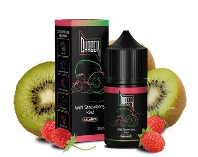 Chaser жидкость 30 ml 50 mg Black Balance Kiwi Wild Strawberry Киви Дикая Клубника 66601 фото