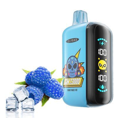Elf Bar GH23000 Blueberry Raspberry lce Чорниця Малина Лід 74302 фото