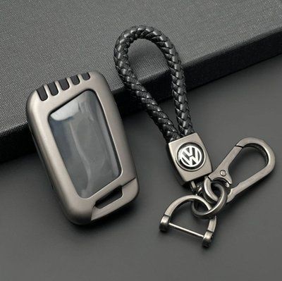 Чехол для автоключей Volkswagen С Брелоком Темный хром Оригинал (YT0033) 44751 фото