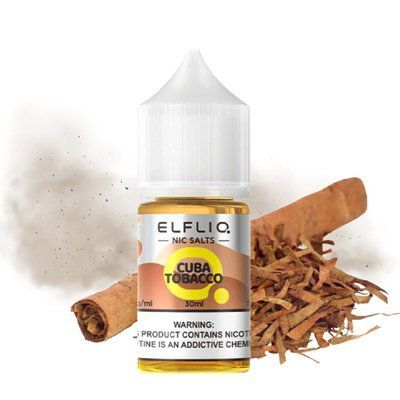 Elf Liq жидкость 30 ml 50 mg Cuba Tabacco Кубинский Табак 73473 фото