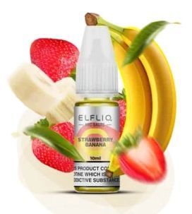 Elf Liq рідина 10 ml 50 mg Strawberry Banana Полуниця Банан 80423 фото