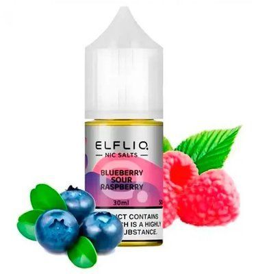 Elf Liq рідина 30 ml 50 mg Blueberry Sour Raspberry Чорниця Кисла Малина 66142 фото
