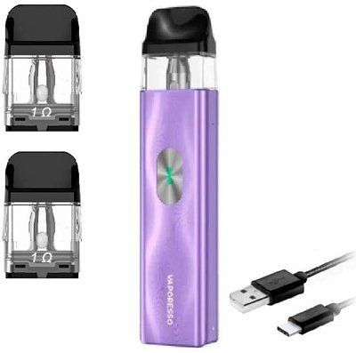 Багаторазовий Pod-Набір Vaporesso Xros 4 Mini 1000mAh 2 мл (Картриджів 1 ОМ 3 шт) Ice Purple Пурпурный 80160 фото