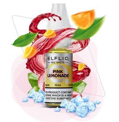 Elf Liq жидкость 10 ml 50 mg Pink Lemonade Soda Ягодная Газировка 80425 фото