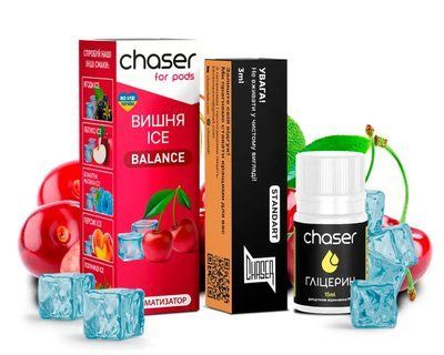 Жидкость Chaser Самозамес Balance ULTRA Вишня Ice (limited) 74751 фото