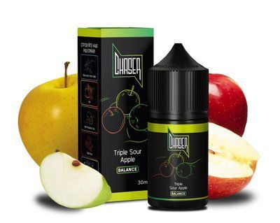 Chaser жидкость 30 ml 50 mg Black Balance Triple Sour Apple Трипл Кислое Яблоко 66605 фото