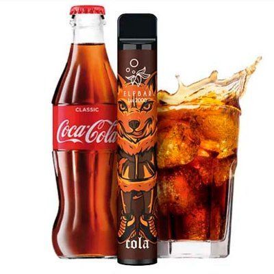 Elf Bar Lux 2000 POD 5% Оригінал Cola Кола 66178 фото