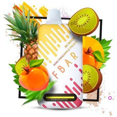 Elf Bar BC 18000 25ml Kiwi Pineapple Peach (Киви Ананас Персик) Два режима 67614 фото