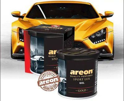 Ароматизатор повітря Areon Gel Can Sport Lux Gold 58266 фото