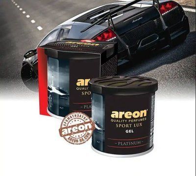Ароматизатор повітря Areon Gel Can Sport Lux Platinum 58266 фото