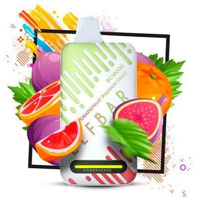 Elf Bar BC 18000 25ml Grapefruit Passion Fruit (Грейпфрут Маракуйя) Два режима 67616 фото