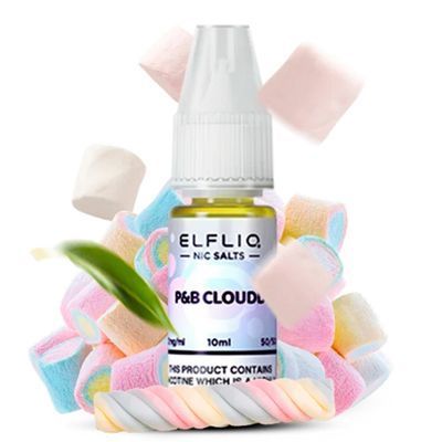 Elf Liq жидкость 10 ml 50 mg P&B Cloud Маршмеллоу с холодком 66402 фото