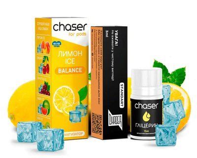 Жидкость Chaser Самозамес Balance ULTRA Лимон Ice (limited) 74755 фото