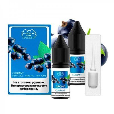 Жидкость Самозамес Flavorlab Disposable Puff 10мл 50мг Currant Смородина 79847 фото