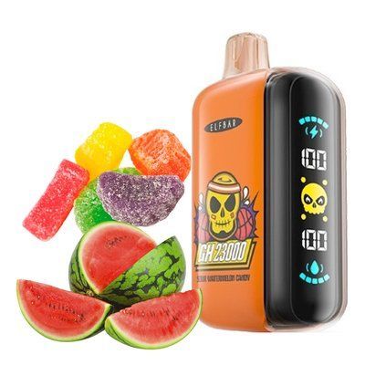 Elf Bar GH23000 Sour Watermelon Candy Кислый Арбуз Конфета 74310 фото