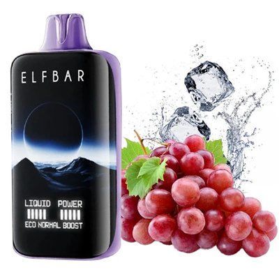 Elf Bar MoonNight 40000 Grape Ice (Виноград Лід) 90430 фото