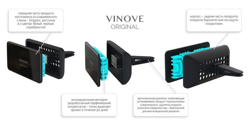 Ароматизатор повітря Vinove на обдув Sebring Себрінг (V05-02) 60250 фото