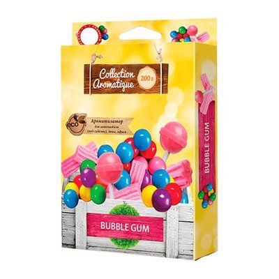 Ароматизатор в машину BUBBLE GUM Fouette Collection Aromatique під сидіння CA-11 фото