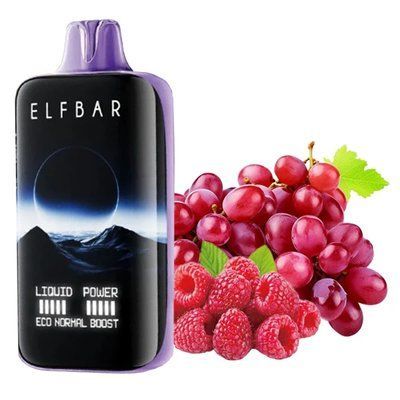 Elf Bar MoonNight 40000 Grape Raspberry (Виноград Малина) 90431 фото