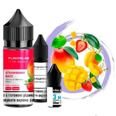 Рідина Самозаміс Flavorlab PE10000 30ml Strawberry Razz 79626 фото