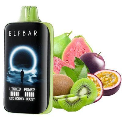 Elf Bar MoonNight 40000 Kiwi Passion Fruit Guava (Ківі Маракуя Гуава) 90432 фото