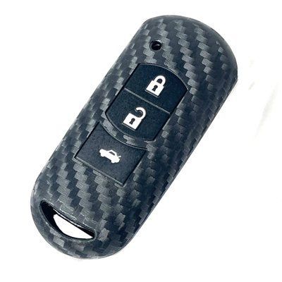 Чехол для автоключей Mazda ZN 3 Carbon Силикон 948 (3 871) 63133 фото