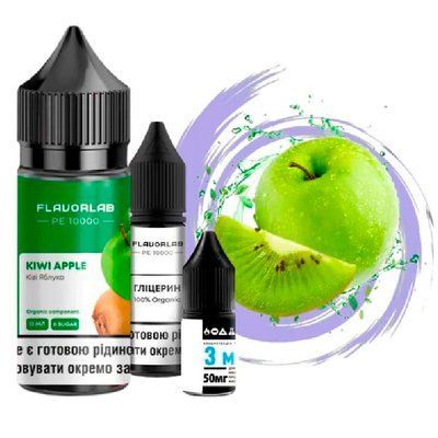 Жидкость Самозамес Flavorlab PE10000 30ml Kiwi Apple 79621 фото