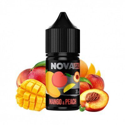 Рідина NOVA від Chaser 30 ml Mango Peach Манго Персик 50 mg 66694 фото