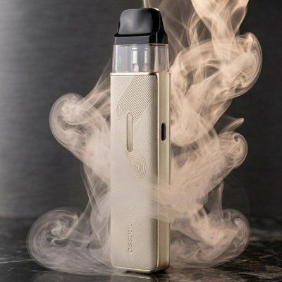 Багаторазова Pod-система Vaporesso Xros 5 Mini 1000 mAh 3 мл 0.6 Om Leather Edition Mist White 101093 фото