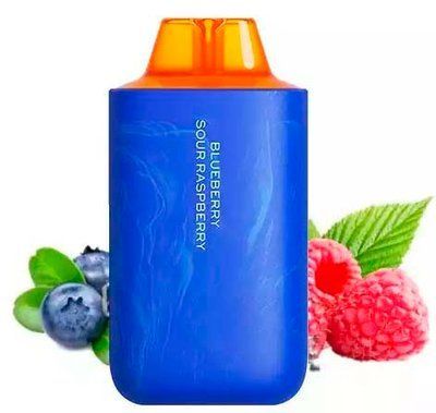 Vozol Star 7000 Blueberry Sour Raspberry (Черника малина) 74528 фото
