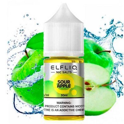Elf Liq жидкость 30 ml 50 mg Sour Apple Кислое Яблоко 67867 фото