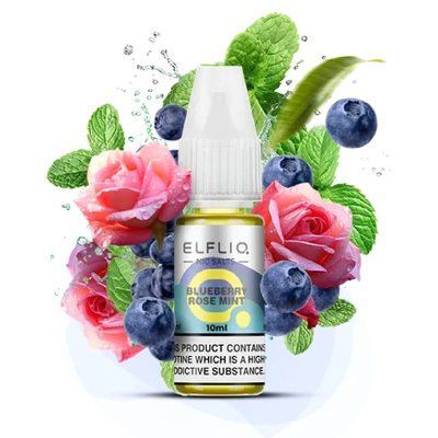 Elf Liq рідина 10 ml 50 mg Blueberry Rose Mint Чорниця Троянда М'ята 80597 фото